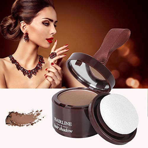 Polvo para el pelo, Polvo modificado para líneas de cabello, Impermeable, de larga duración, para líneas de cabello, polvo para sombras, retoque de raíces, polvo reparador para el cabello(02)