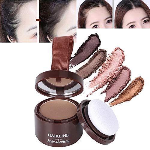 Polvo para el pelo, Polvo modificado para líneas de cabello, Impermeable, de larga duración, para líneas de cabello, polvo para sombras, retoque de raíces, polvo reparador para el cabello(02)