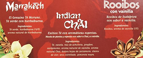 Pompadour Cofre Tés del Mundo - 60 Bolsitas