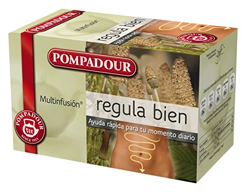 Pompadour Infusiones Cuerpo Sano Regula Bien - 20 bolsitas