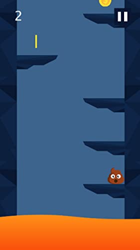Poop Emoji Avoids LAVA! Jump Up From Hot Floor: Tube Poo Meme Challenge Free Arcade Game