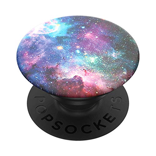 PopSockets PopGrip - Soporte y Agarre para Teléfonos Móviles y Tabletas con un Top Intercambiable - Blue Nebula