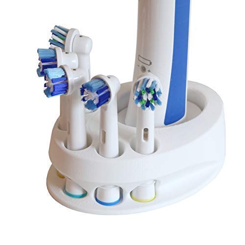 Portacepillos de dientes compatible con Oral-B para 5 cepillos, impresión 3D, fabricado en Alemania