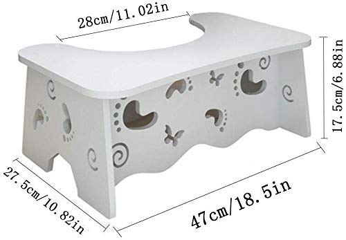 Portátil Baño Eyacular heces for ir al baño y WC - El impulso de heces for los niños y las heces Inicio Modificación de los zapatos de seguridad de la familia entera antideslizante Aseo Escabel vida s