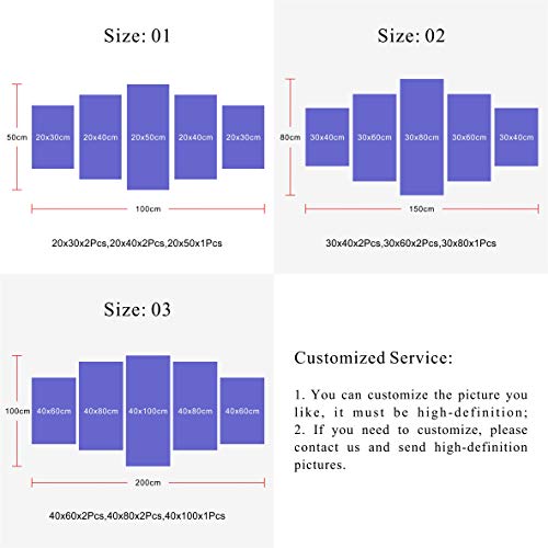 Póster impreso en lienzo, 5 piezas, hecho por el hombre, Erasmus Bridge Wall necesita 150x80cm sin marco