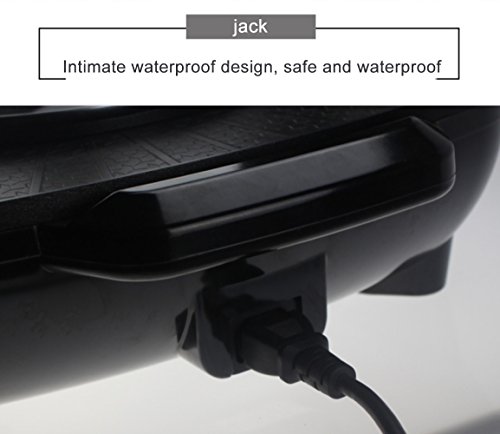 Pote Doble De La Barbacoa Caliente Coreana De La Barbacoa, Olla Integrada De La Cocina, Cacerola Eléctrica De La Barbacoa Eléctrica De La Olla Caliente