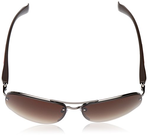 Prada LINEA ROSSA Ps 56Ms (65) Gafas de sol, Gunmetal, 62 para Hombre
