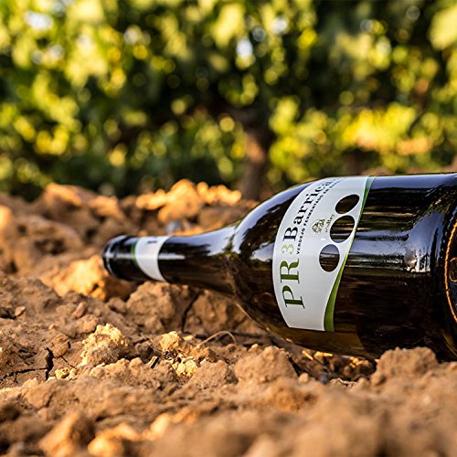 PRADOREY PR3 Barricas - Vino blanco - Verdejo - Rueda - Vino de autor - 9 meses en barrica y sin maloláctica - 1 Botella de 0,75 L