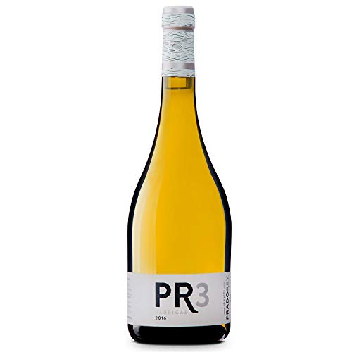 PRADOREY PR3 Barricas - Vino blanco - Verdejo - Rueda - Vino de autor - 9 meses en barrica y sin maloláctica - 1 Botella de 0,75 L