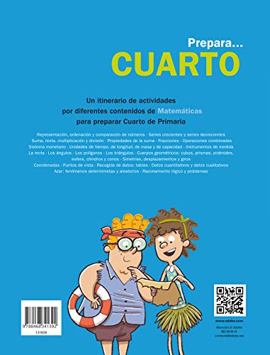 PREPARA MATEMÁTICAS 4: Repasa los contenidos clave de 3.º de Primaria de Matemáticas