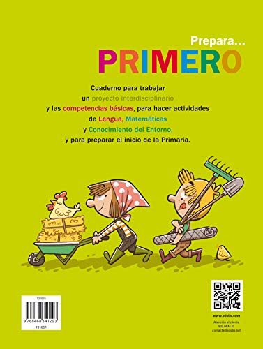 PREPARA PRIMERO: Repasa los contenidos de Educación Infantil (contiene adhesivos)