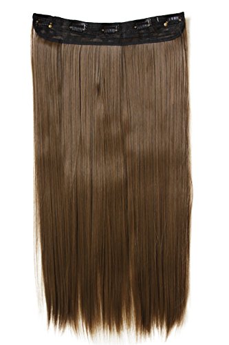 PRETTYSHOP XXL 60cm Clip-In-Extensions Tupé Alargamiento del cabello Aumento del cabello Postizo resistente al calor C57