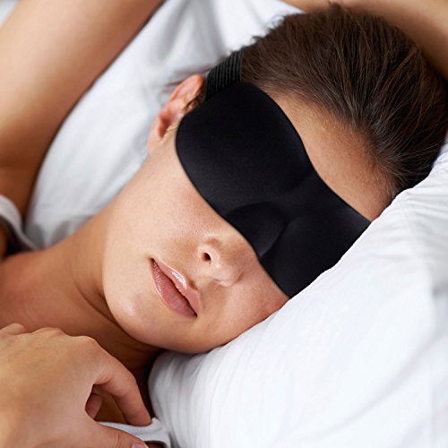 Prima antifaz para dormir - Opaco totalmente - Tapones para los oídos incluido - Máscara del sueño de DrSleepwell - Antifaces para dormir bien - Dormir con antifaz - Gafas para dormir - En todas partes dormir con máscara para dormir de DrSleepwell - Másca