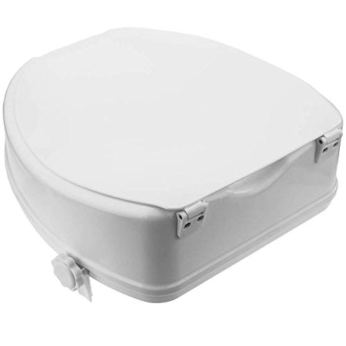 PrimeMatik - Elevador de váter WC para Inodoro con Tapa para Adultos