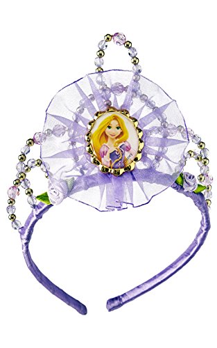 Princesas Disney - Tiara de Rapunzel, diadema para niña, accesorio disfraz (Rubie's 30077)