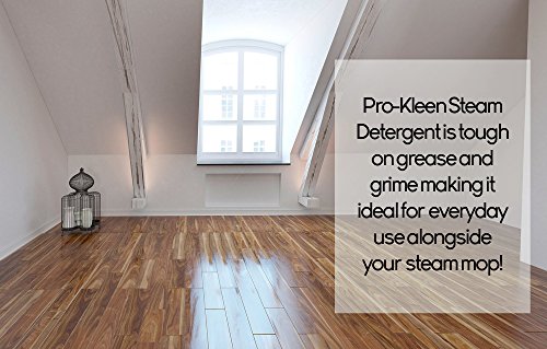 Pro-Kleen MY272 Detergente de vapor - Fragancia Ocean Fresh, Solución de limpieza de alto concentrado con suavizante de agua integrado - Apto para todas las máquinas de mopa eléctrica 5L, líquido