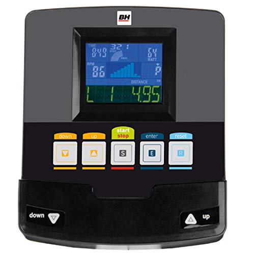 PROACTION BH Fitness - Bicicleta elíptica Athlon Program G2336B - Elíptica compacta