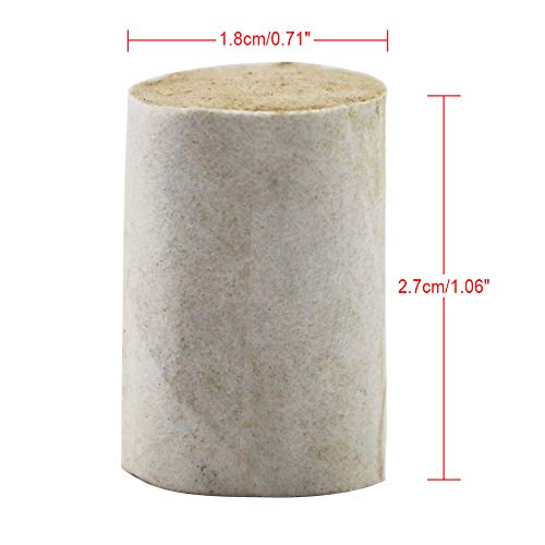 PROBEEALLYU Cartuchos de ahumador de Abeja, 108 Piezas de ahumador de Colmena de Abeja, Fumador de Apicultura, fumigación, Hierba Medicinal, Colmena de Humo, Herramienta de esterilización