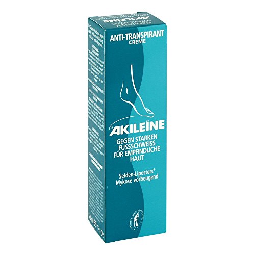 Producto Akileine. Crema antitranspirante 50 ml