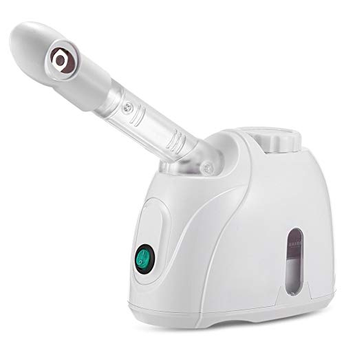 Profesional Vaporizador Facial Ozono de Vapor Facial Steamer para Repone la Nutrición y el Agua en la Cara, Profundamente Limpio Tez Juvenil