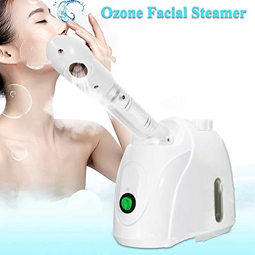 Profesional Vaporizador Facial Ozono de Vapor Facial Steamer para Repone la Nutrición y el Agua en la Cara, Profundamente Limpio Tez Juvenil