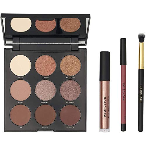 Profusion Cosmetics Mixed Metals Eyes & Lips Set - Nude