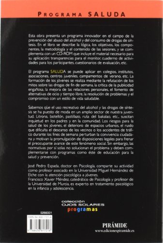 PROGRAMA SALUDA. Prevención del abuso del alcohol y del consumo de drogas de síntesis (Ojos Solares - Programas)