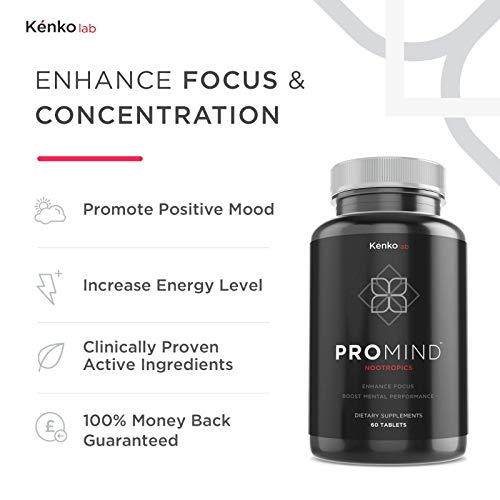 ProMind - SUPLEMENTO NOOTRÓPICO PARA MEMORIA Y CONCENTRACIÓN - 100% NATURAL