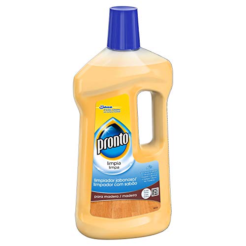 Pronto - Limpiador jabonoso para madera Original, limpieza y aroma natural, 750ml (Pack de 3)