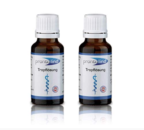 Prontolind Solución antigoteo de 20 ml, el mejor cuidado de los piercings en un paquete doble asequible.