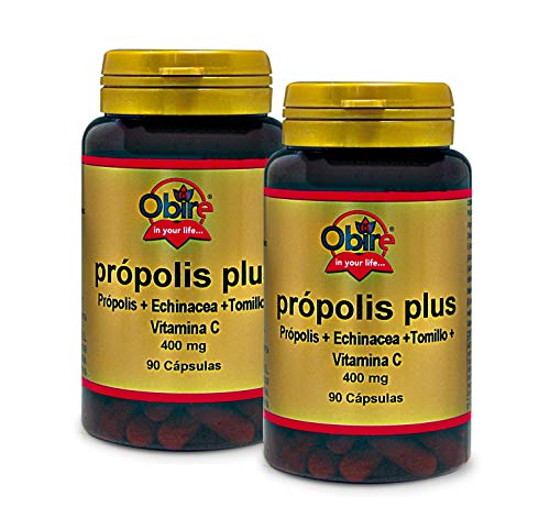 Própolis plus 400 mg 90 cápsulas. (Pack 2 unid.)