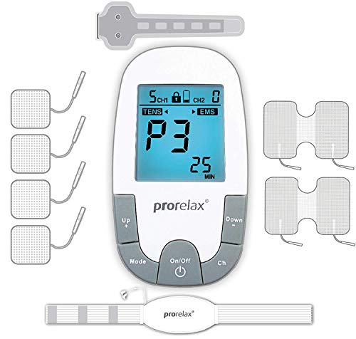 prorelax 85835 TENS y EMS SuperDuo PLUS - Aparato de estimulación eléctrica