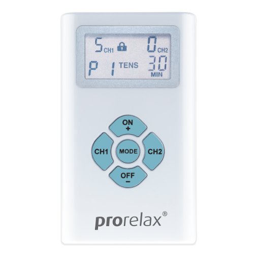 prorelax TENS+EMS DUO - Electroestimulador, 2 terapias con un aparato
