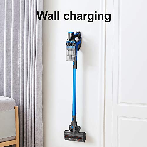 proscenic P10 Aspiradora sin Cable Potente con 23000pa, Escoba eléctrica portátil con Pantalla táctil, autonomía Recargable de batería 40 Minutos, 3 Niveles con Varios Accesorios