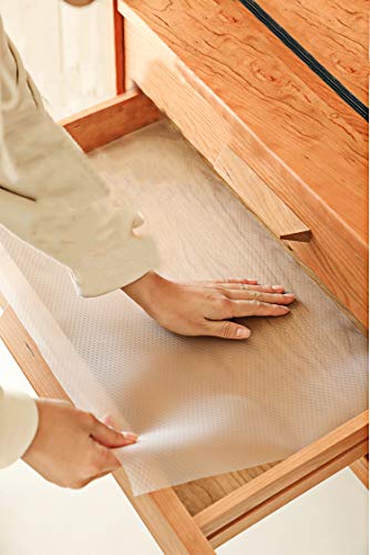 Protector Cajones 45x500cm Certificación LFGB Respetuoso con el Medio Ambiente Cocina Antideslizante Alfombrillas Nevera Alfombrillas Antibacterianas Mat Revestimiento para Estantes