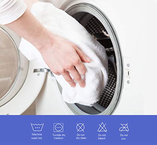 Protector de Colchón Impermeable para Cuna de Rizo Cubre Colchón Transpirable Blanco Funda Colchón (60x120x15cm)