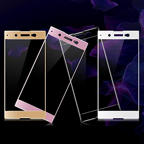Protector De Pantalla,For Sony Xperia XA1 3D Curved Full Cover Tempered Glass For Sony XA1 Ultra G3112 G3116 Dual Sim Screen Protector Protective Film Rose Gold For Sony XA1