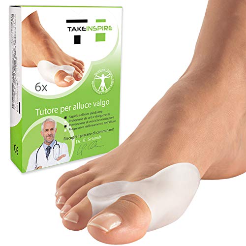 Protector para dedo del pie Valgus de 2ª generación, separador y corrector de silicona blanda, protección contra el dolor, espaciador para enderezar el dedo, protector de soporte para hombre/mujer
