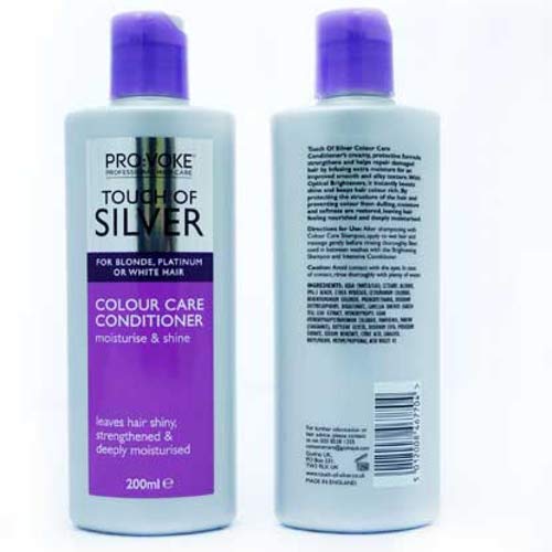 Provoke Touch of Silver - Acondicionador de cuidado de color plateado