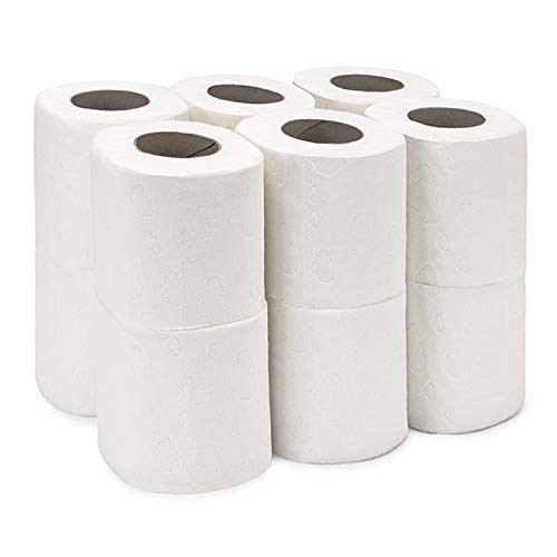 PULCRO Higiénico domestico 2 Capas 14 Metros. Paquete de 12 Rollos. Apto Uso en hogares, restaurantes, cafeterías, hoteles, residencias, hospitales, albergues, hoteles o gimnasios.