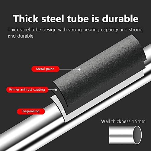 Pull-up barras del bastidor de la puerta de la barra del ejercicio Trainer Gimnasio en casa Ejercicio ajustable 85-120 CM Barra horizontal casero de la pared interior del sacador gratuito Bar Simple W