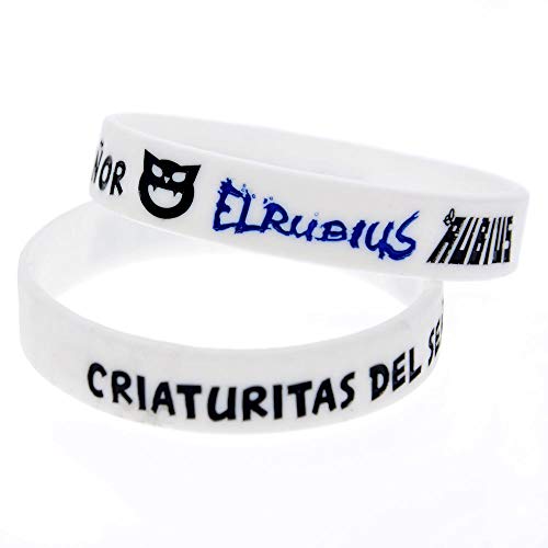 Pulseras Silicona Con Refranes 'El Rubius' Pulseras Goma Para Niños Motivación Regalo Cumpleaños Perfecto Para Amigos Juego 10 Piezas