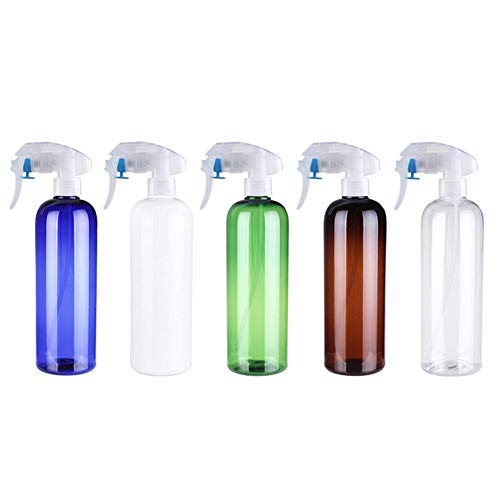 Pulverizador,Bote Spray Pulverizador,Botella Spray Pulverizador,Spray, Pulverizadores,Pulverizador Agua, Spray Pulverizador, Vaporizador Spray, Botella Spray, para Limpieza, Jardinería, 5 PCS