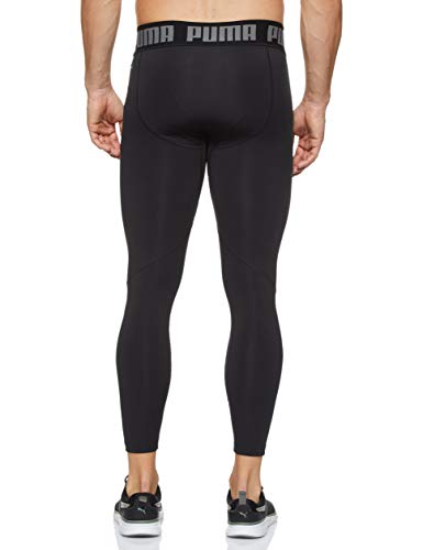 PUMA BND Long Tight Mallas Deporte, Hombre, Black, L