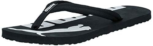 PUMA Epic Flip V2, Chanclas para Hombre, Negro (Black/White), 38 EU