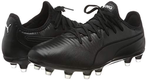 PUMA King Pro FG, Zapatillas de fútbol Unisex Adulto, Negro Black White, 38 EU