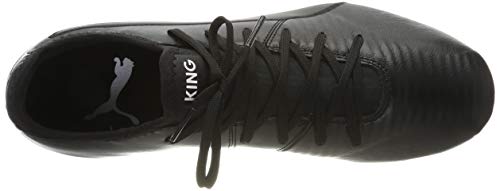 PUMA King Pro FG, Zapatillas de fútbol Unisex Adulto, Negro Black White, 38 EU