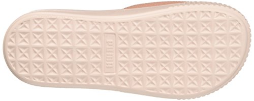 Puma Platform Slide Wns EP, Sandalias con Plataforma Plana para Mujer, Beige (Peach Beige-Pearl), 40.5 EU