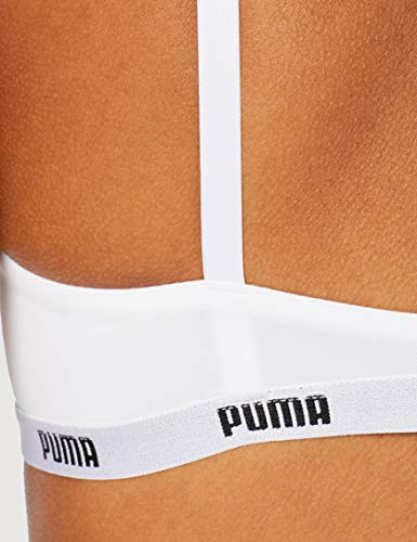 Puma Push-up Bra 1p Ecom Sujetador con Aros para Mujer, Blanco (White 300), 90C (Talla Fabricante :75C)