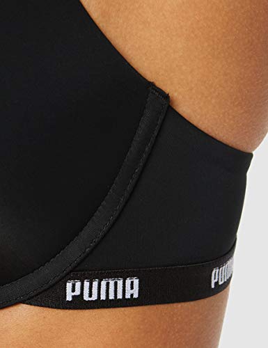 Puma Push-up Bra 1p Ecom Sujetador con Aros para Mujer, Negro (Black 200), 90C (Talla Fabricante :75C)
